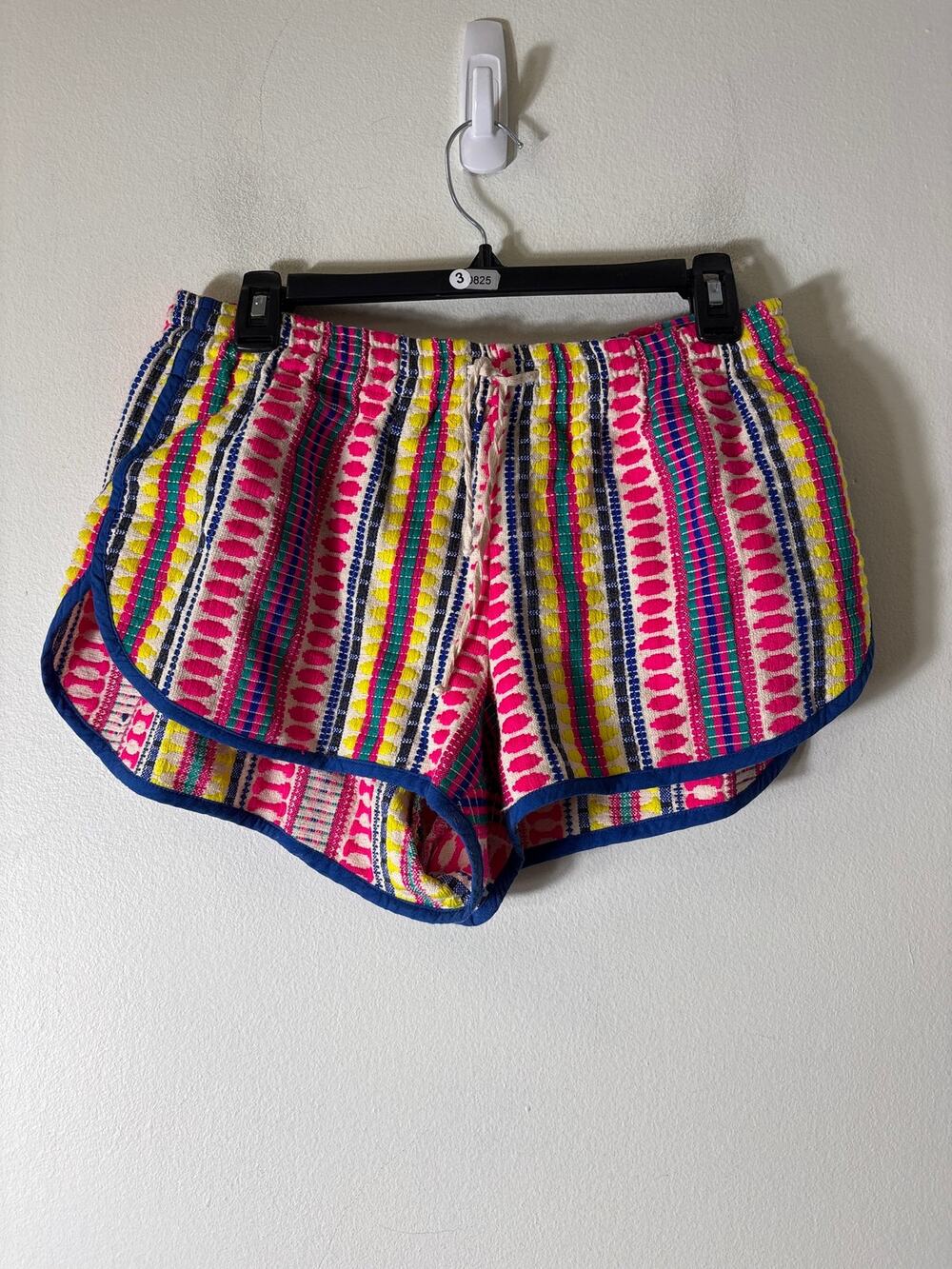 Judith March Colorful Embroidery Shorts Sz L